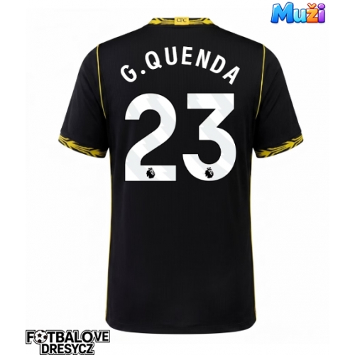 Chelsea Geovany Quenda #23 Venkovní Dres 2026-27 Krátký Rukáv Chelsea Geovany Quenda #23 Venkovní Dres 2026-27 Krátký Rukáv